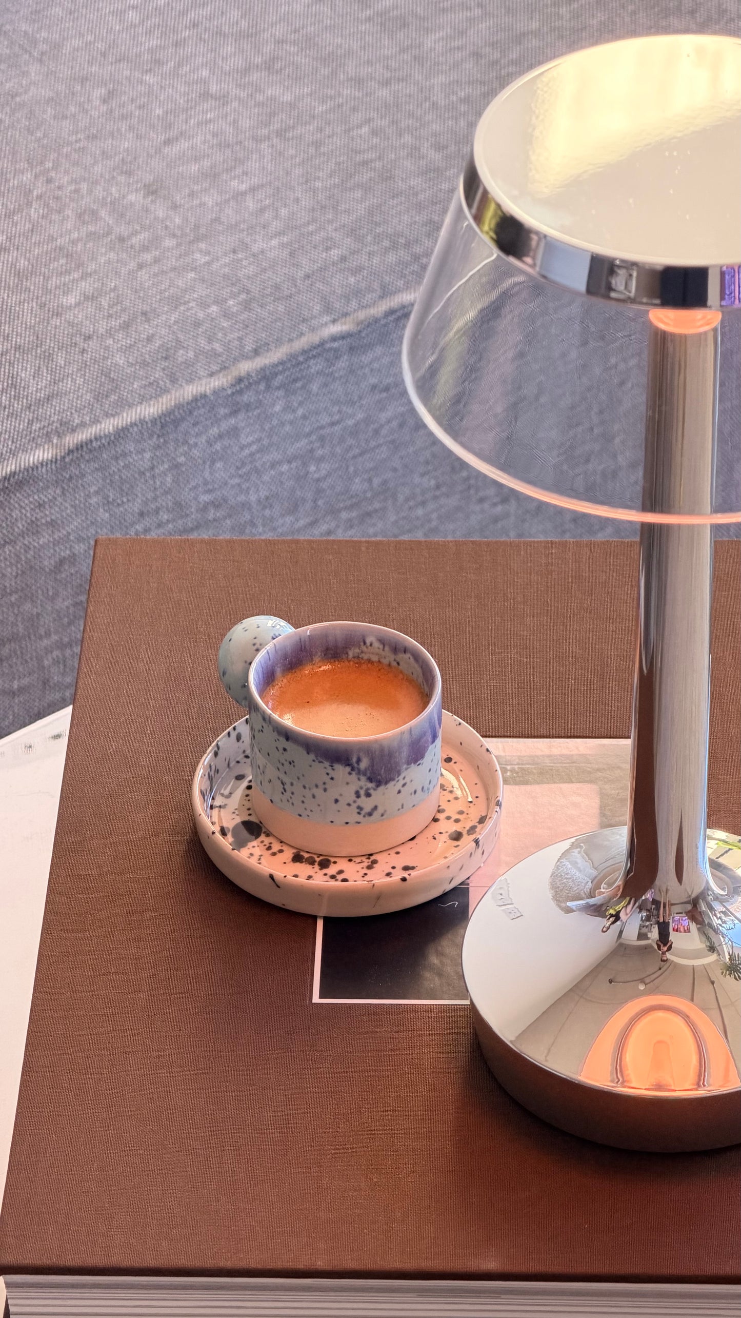 2oz / 60ml volume espresso cup with saucer