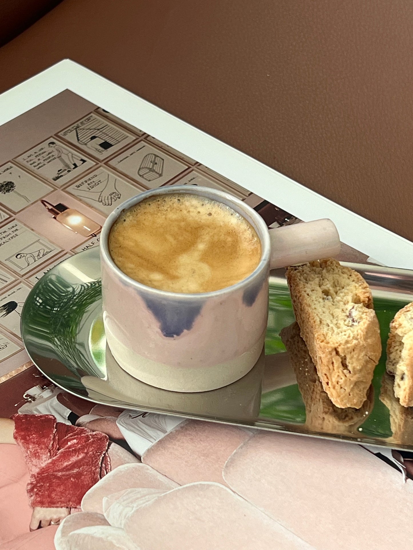 Pink Handmade Espresso Cup 56 ml / 2 oz