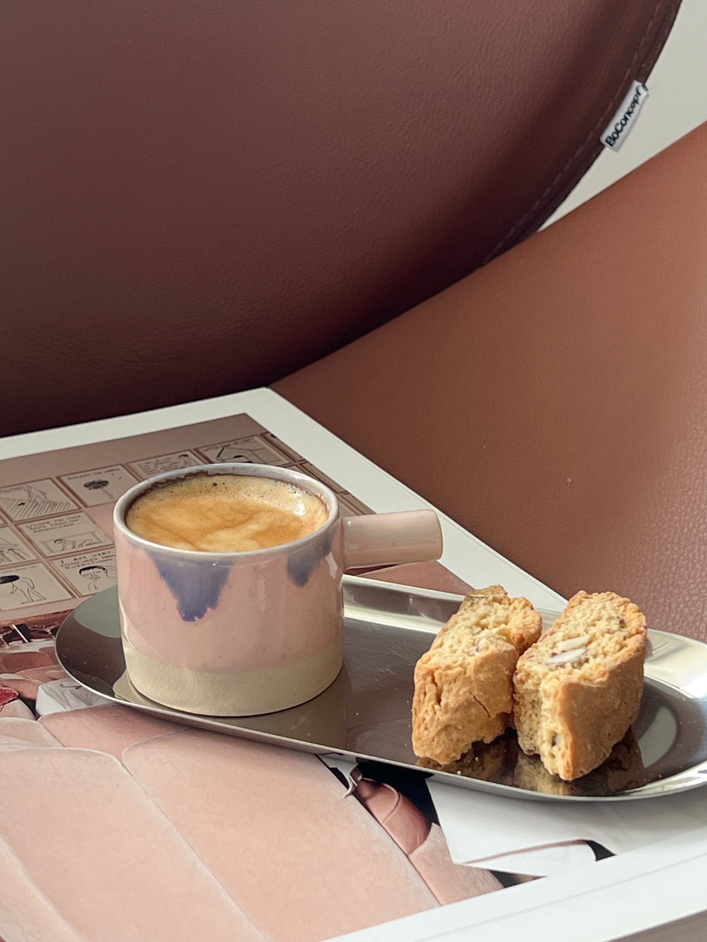 Pink Handmade Espresso Cup 56 ml / 2 oz