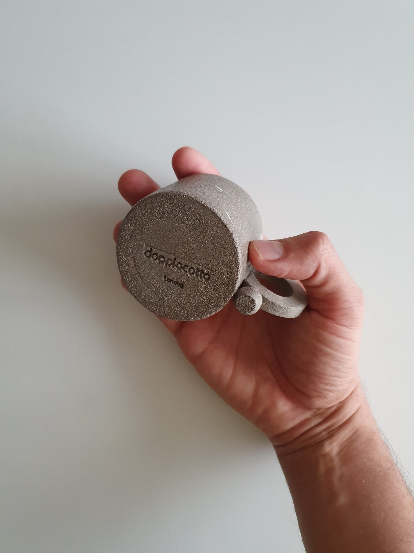 Grey Stoneware Ceramic Mug 150 ml / 5 oz