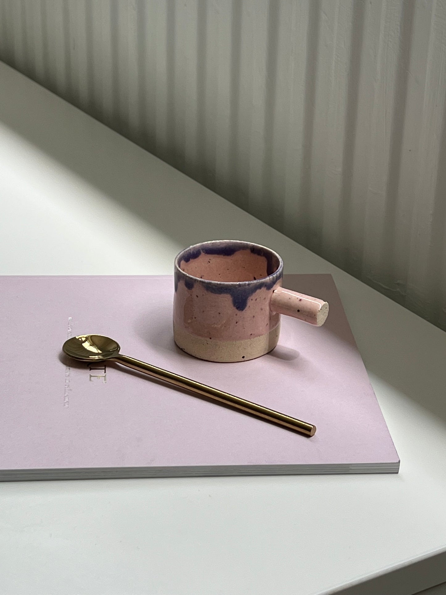 Pink Handmade Espresso Cup 56 ml / 2 oz
