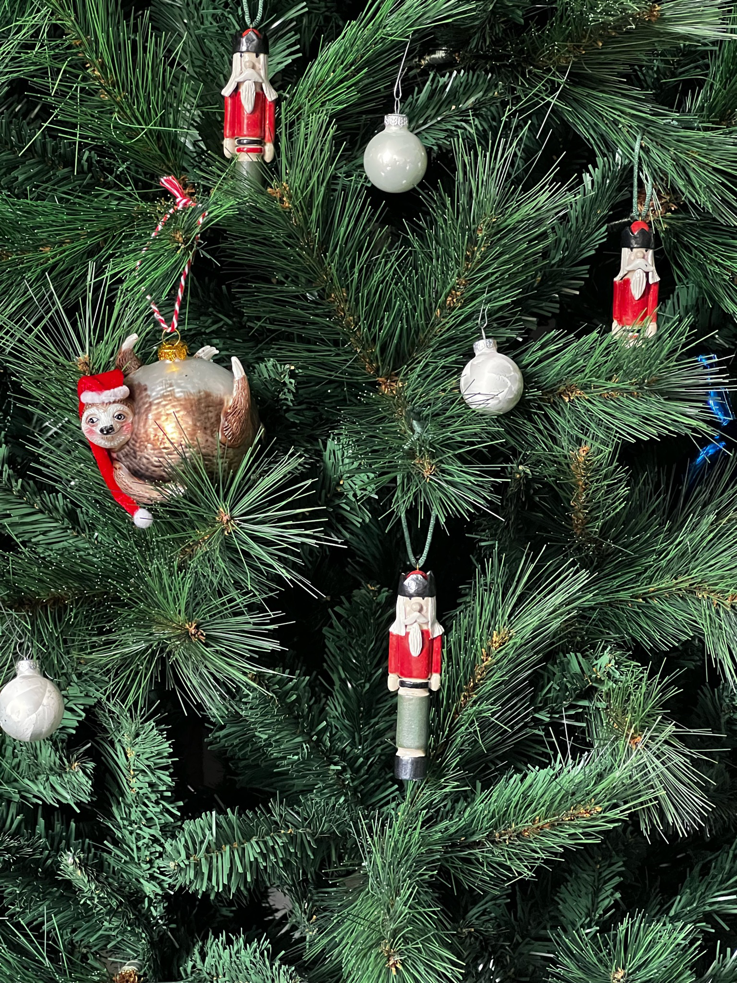 Ceramic Nutcracker Christmas
Tree Decorations