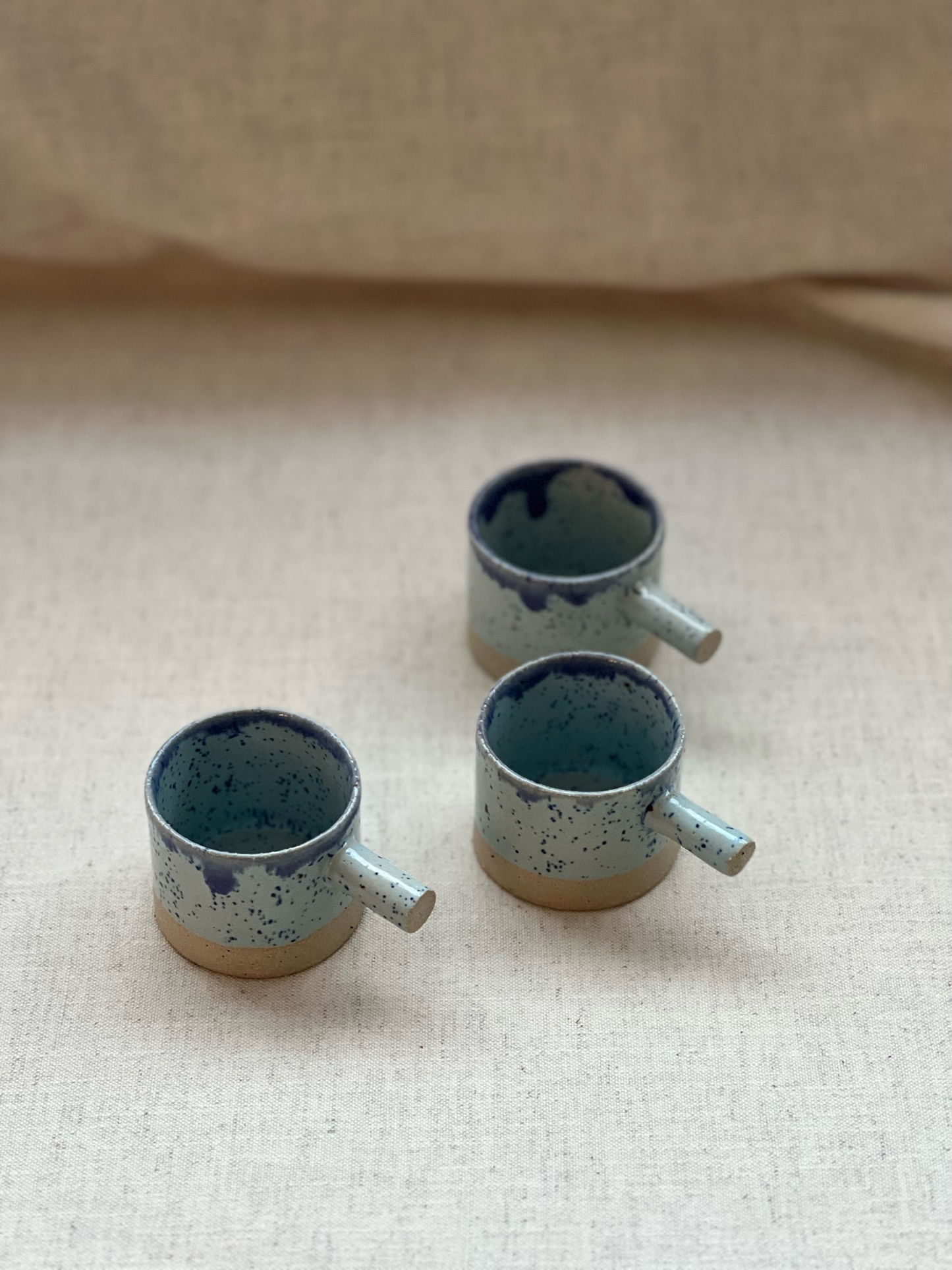 Blue Speckled Espresso Cup 56 ml / 2 oz