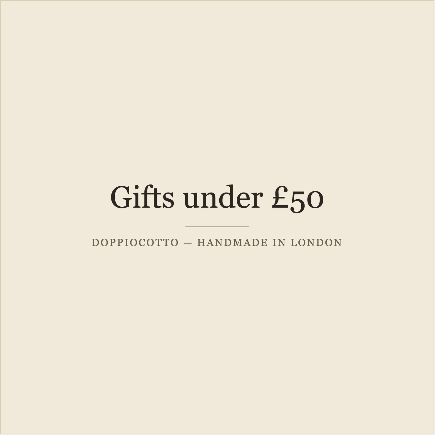 Gifts Under £50