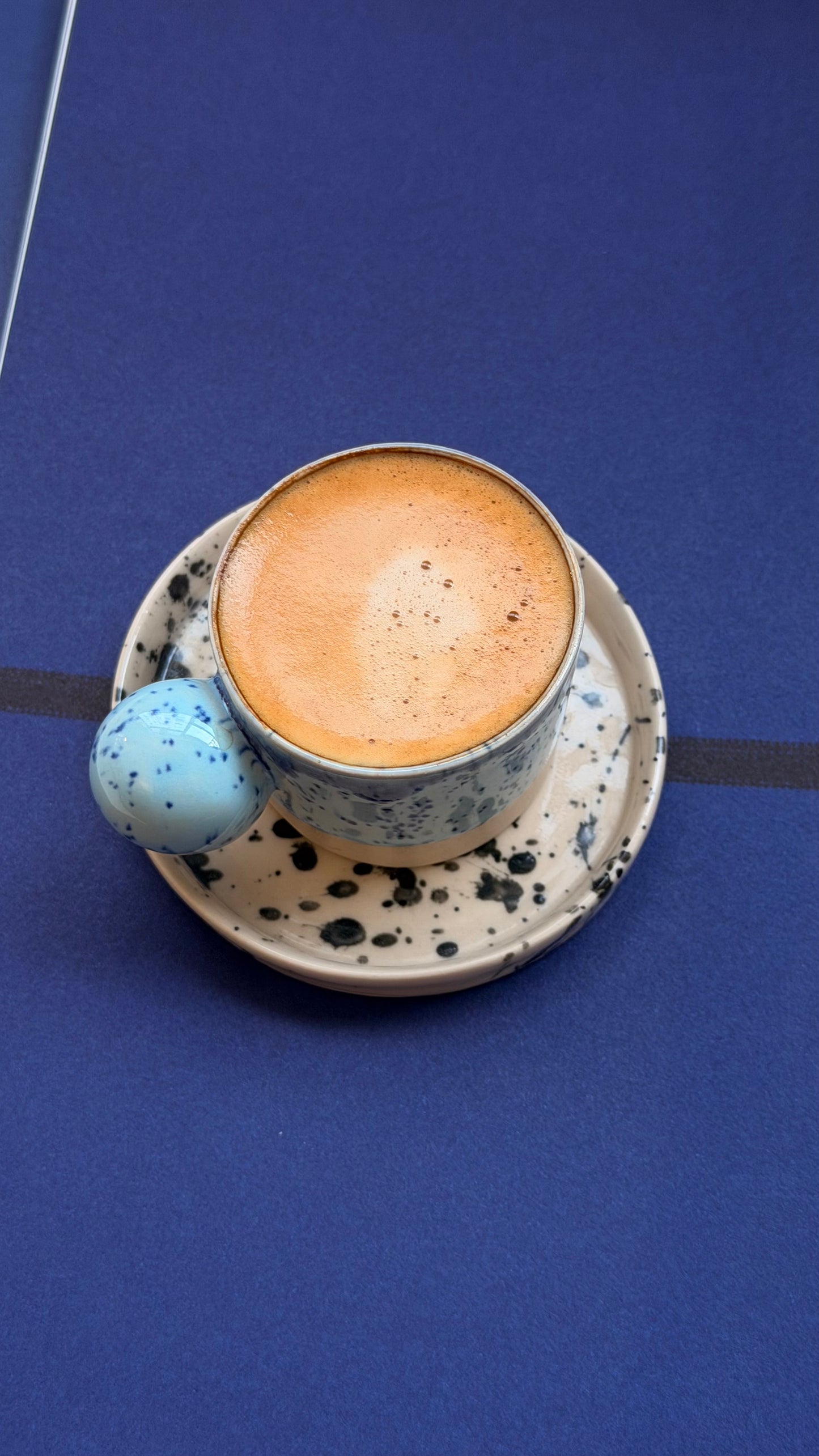 2oz / 60ml volume espresso cup with saucer