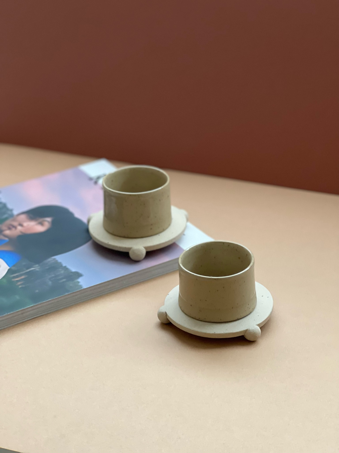 3 oz espresso cup with saucer